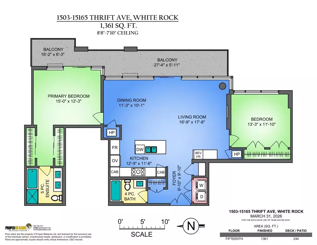 Exterior Rear Photo of 1503 15165 Thrift Avenue, White Rock, BC