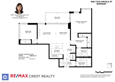 Street View Photo of 908 7325 Arcola Street, Burnaby, BC