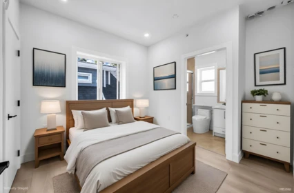 Aerial View of 1846 E 37th Avenue, Vancouver, BC