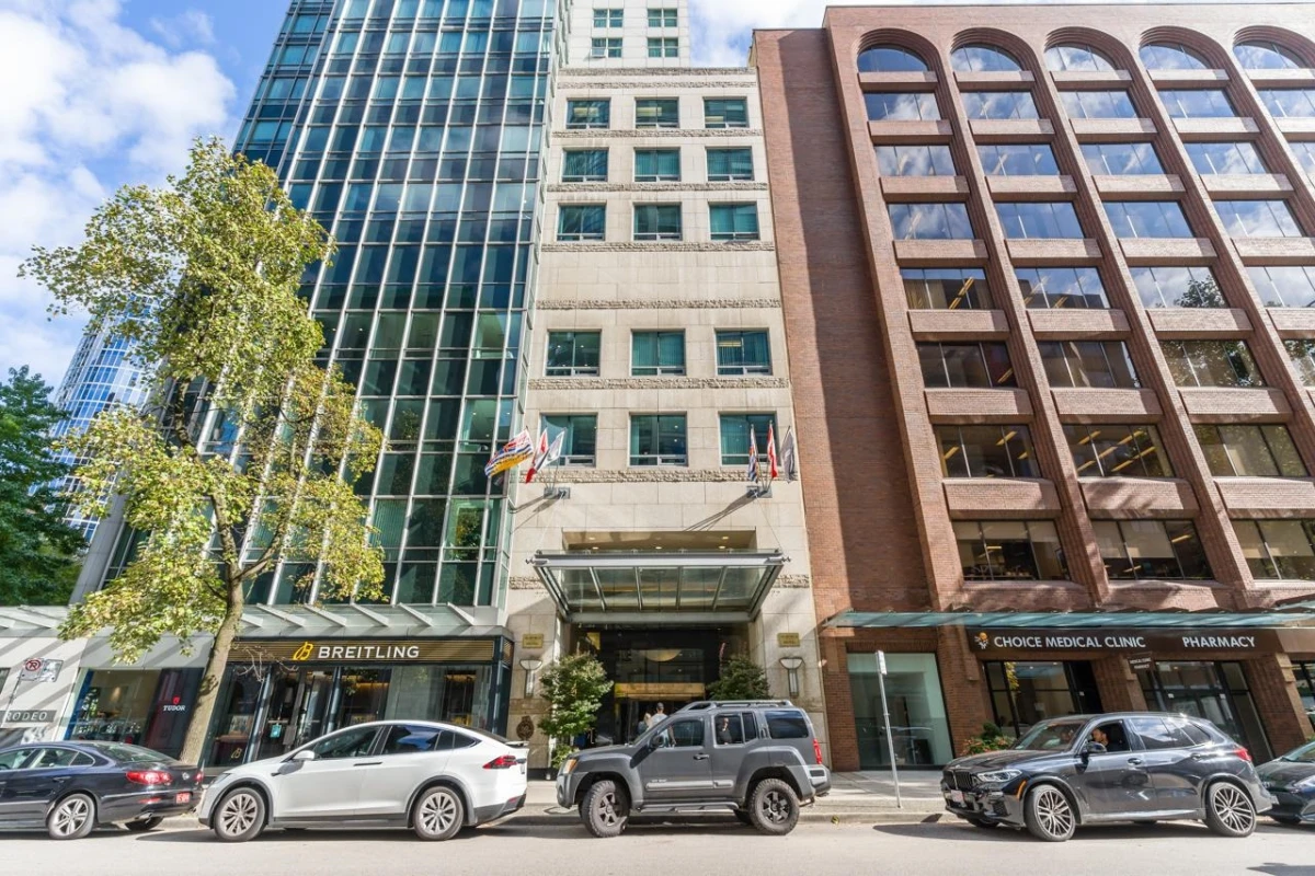 Exterior Rear Photo of 1402 837 W Hastings Street, Vancouver, BC