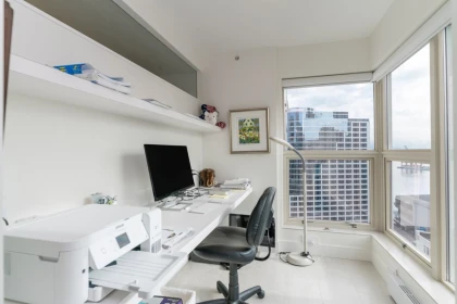 Aerial View of 1402 837 W Hastings Street, Vancouver, BC