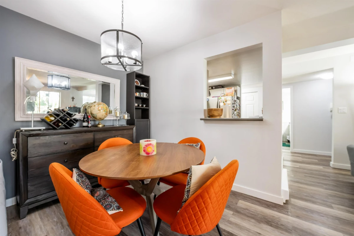 Dining Area Photo of 104 7471 Blundell Road, Richmond, BC