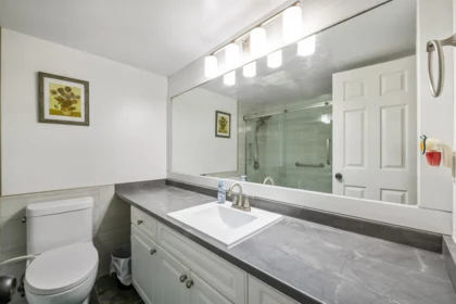 Primary Bathroom Photo of 104 7471 Blundell Road, Richmond, BC