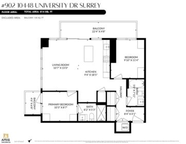 Community Amenities Photo (Clubhouse) of 902 10448 University Drive, Surrey, BC