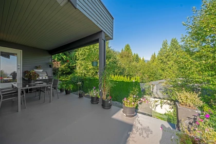 Aerial View of 1135 Groveland Court, West Vancouver, BC