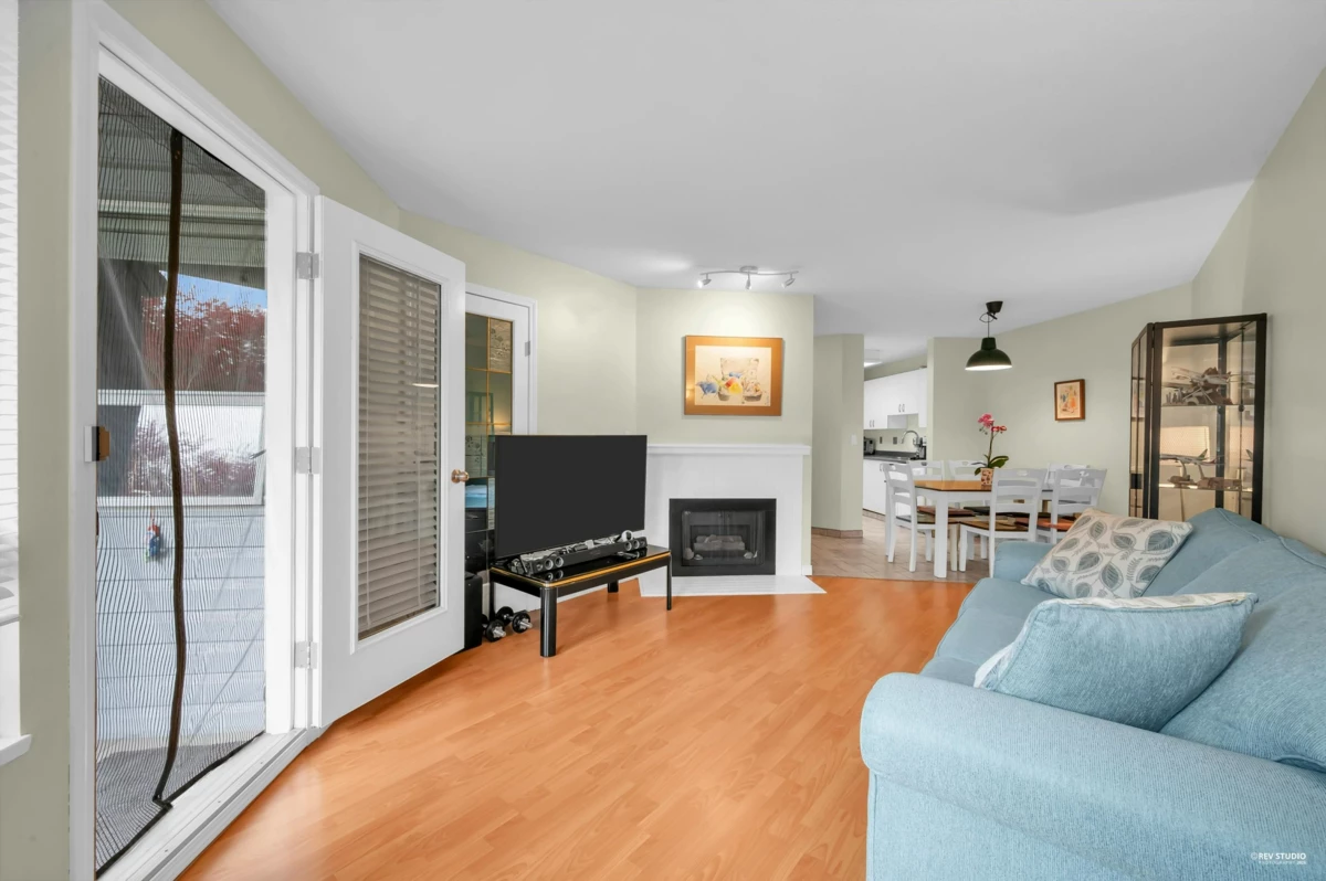 Family Room Photo of 101 7840 Moffatt Road, Richmond, BC