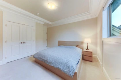 Aerial View of 5491 Cathay Road, Richmond, BC