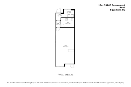 Loft / Bonus Room Photo of 104 39767 Government Road, Squamish, BC