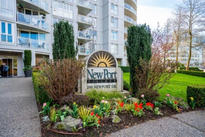 Aerial View of 1102 200 Newport Drive, Port Moody, BC