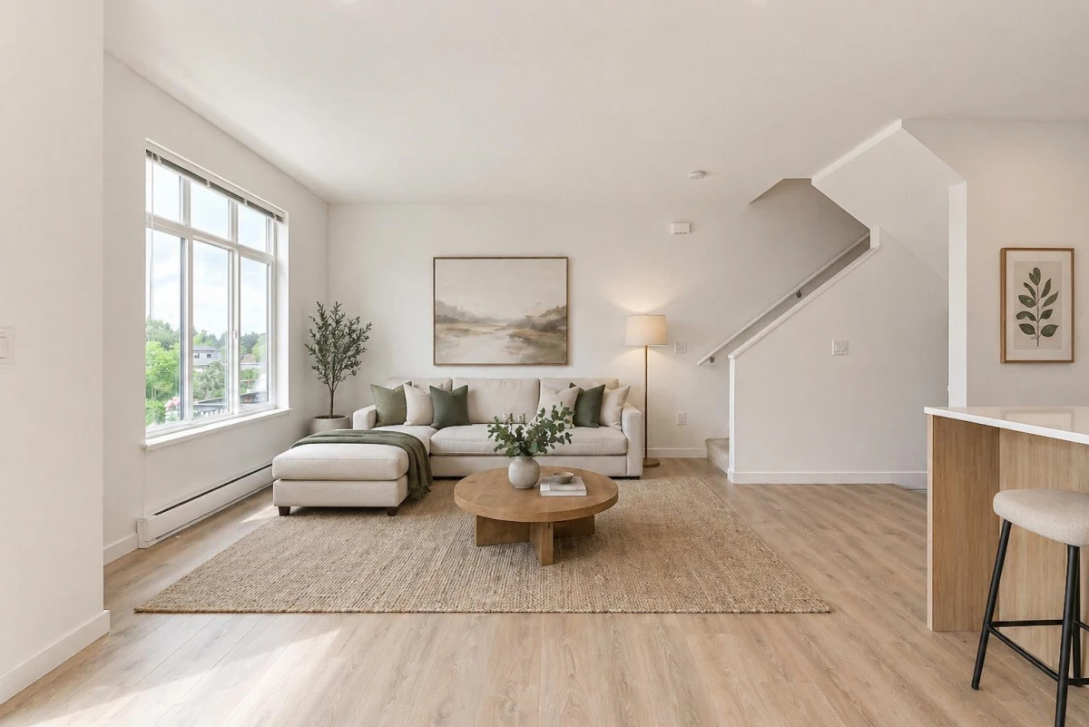 Living Room Photo of 100 15255 Sitka Drive, Surrey, BC