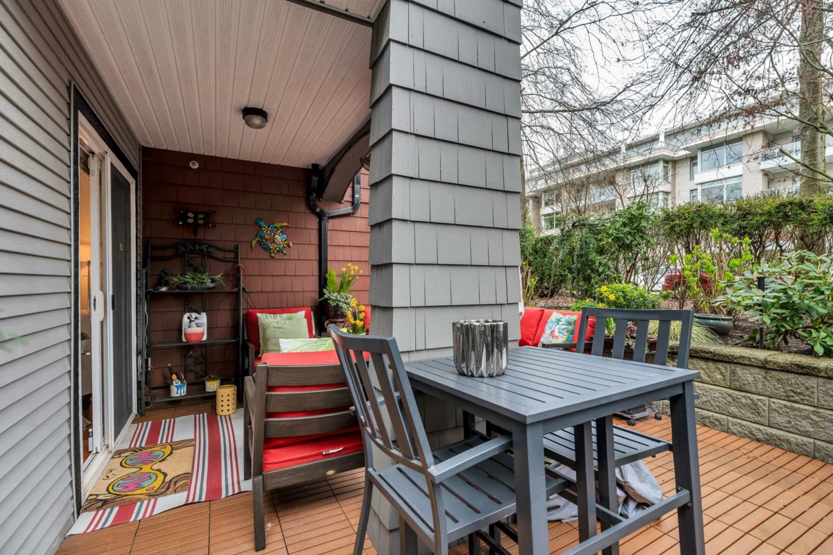 Exterior Rear Photo of 102 736 W 14th Avenue, Vancouver, BC