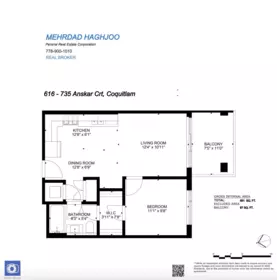 616 735 Anskar Crescent, Coquitlam, BC, Coquitlam — Apartment/Condo for sale
