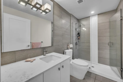 Guest Bathroom Photo of 402 23233 Gilley Road, Richmond, BC