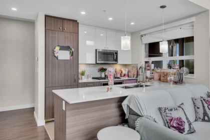 Kitchen Island Photo of 402 23233 Gilley Road, Richmond, BC