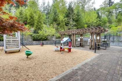 Outdoor Deck Photo of 308 7478 Byrnepark Walk, Burnaby, BC