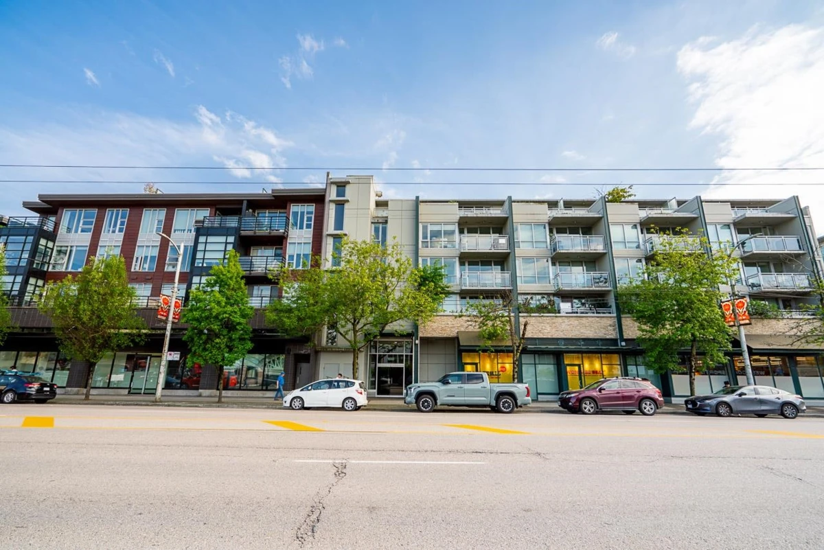 Exterior Rear Photo of 409 1680 W 4th Avenue, Vancouver, BC
