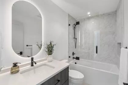 Powder Room Photo of 4 1860 Moore Avenue, Burnaby, BC