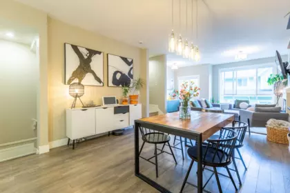 Kitchen Island Photo of 104 1405 Dayton Street, Coquitlam, BC