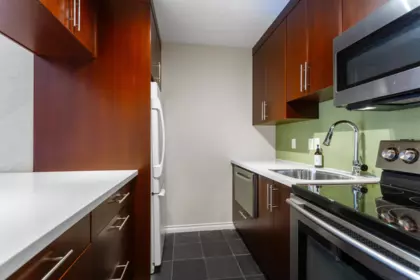 Kitchen Photo of 201 550 E 7th Avenue, Vancouver, BC