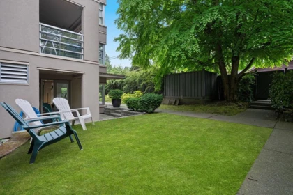 Aerial View of 104 3023 W 4th Avenue, Vancouver, BC