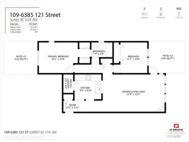 Hallway Photo of 109 6385 121st Street, Surrey, BC