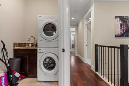 Laundry Room Photo of 1 5882 Cowichan Street, Chilliwack, BC