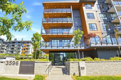 Backyard Photo of 513 3596 Malsum Drive, North Vancouver, BC