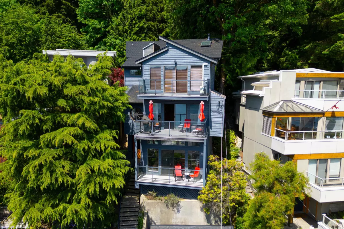 Exterior Rear Photo of 2643 Panorama Drive, North Vancouver, BC