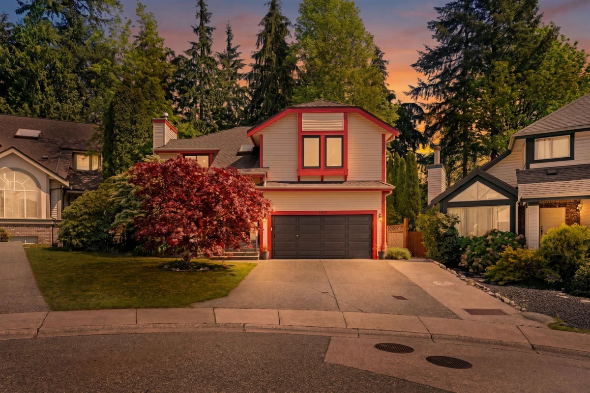 Exterior Rear Photo of 1405 Glenview Court, Coquitlam, BC