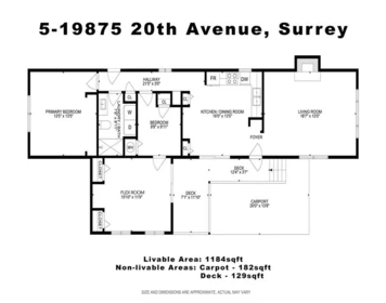 5 15875 20 Avenue, Surrey, BC, Surrey — Manufactured On Land for sale