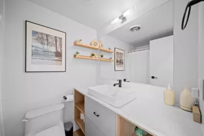Laundry Room Photo of 402 110 Seventh Street, New Westminster, BC