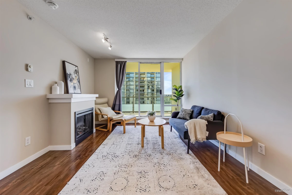 Living Room Photo of 2201 9868 Cameron Street, Burnaby, BC