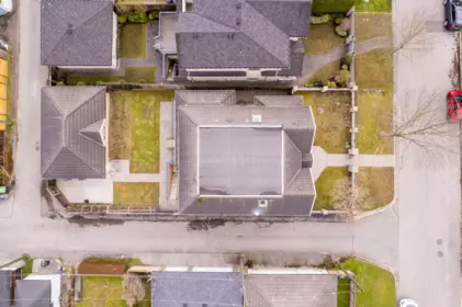 Aerial View of 8038 Selkirk Street, Vancouver, BC