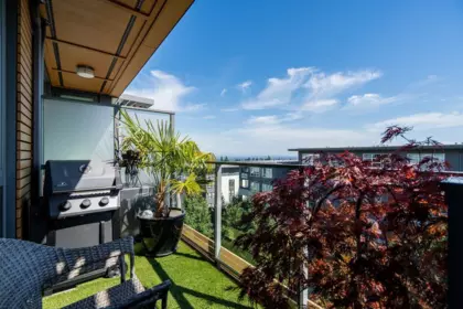 Outdoor Kitchen Photo of 401 9150 University High Street, Burnaby, BC