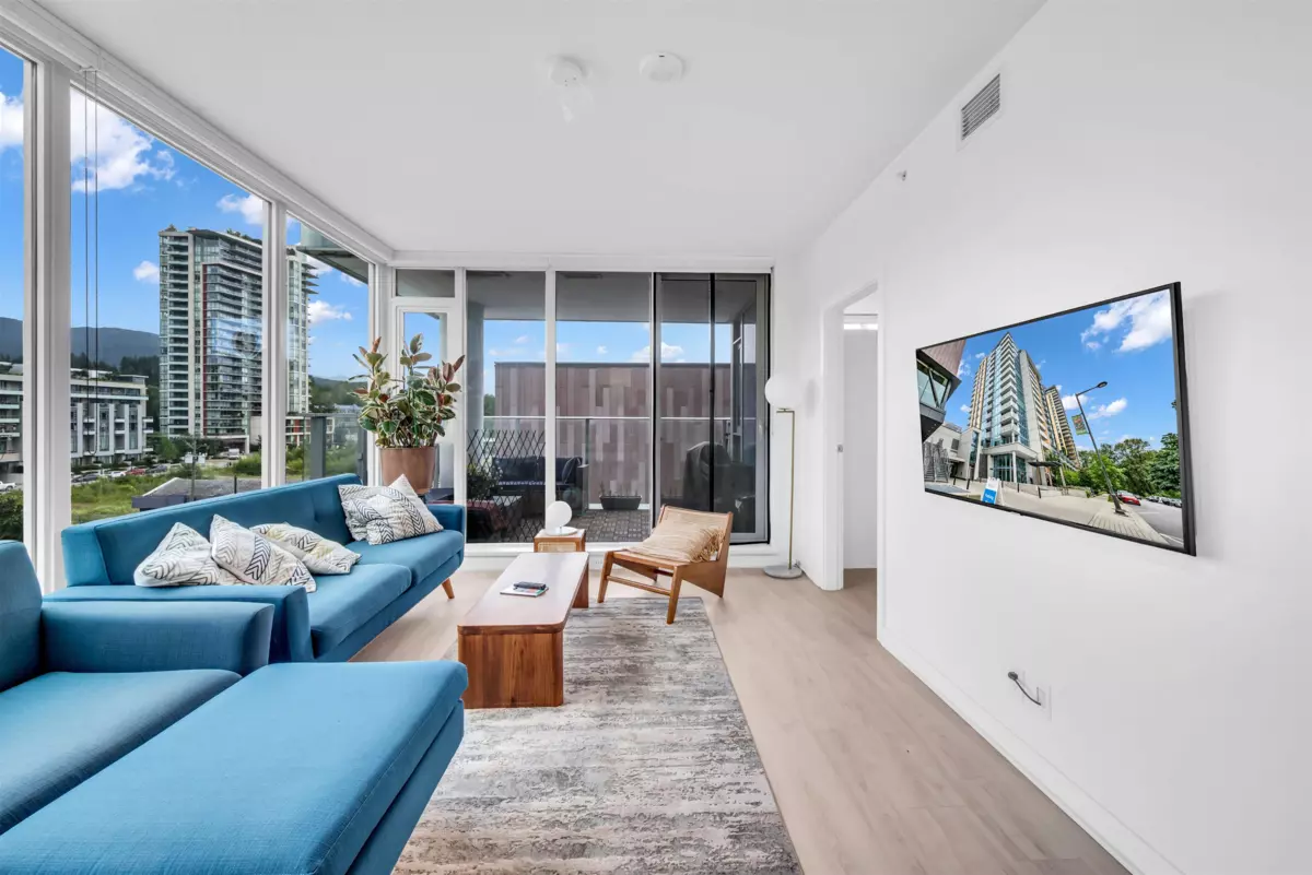 Living Room Photo of 501 1471 Hunter Street, North Vancouver, BC