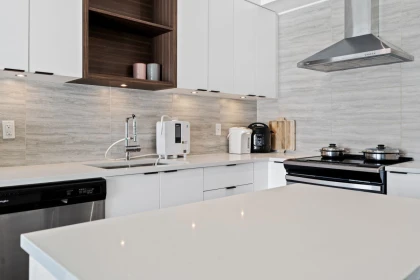 Kitchen Island Photo of 216 5355 Lane Street, Burnaby, BC