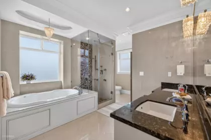 Aerial View of 5299 Cranbrook Avenue, Richmond, BC