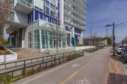 Aerial View of 1803 5051 Imperial Street, Burnaby, BC