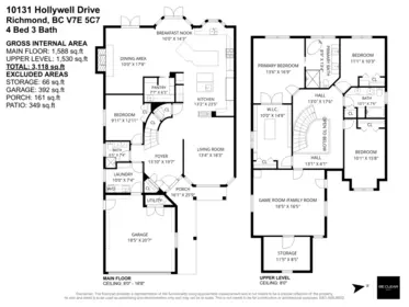 Playground / Recreational Area Near 10131 Hollywell Drive, Richmond, BC