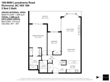 Garage Interior Photo of 109 8680 Lansdowne Road, Richmond, BC