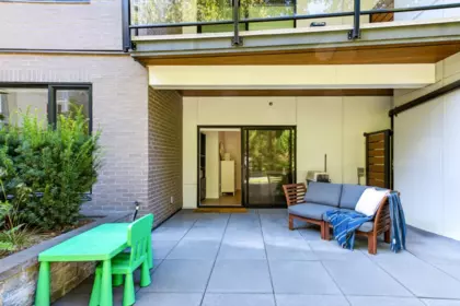 Backyard Photo of 102 3182 Gladwin Road, Abbotsford, BC