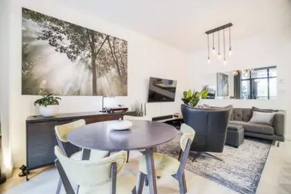 Aerial View of 205 531 Beatty Street, Vancouver, BC