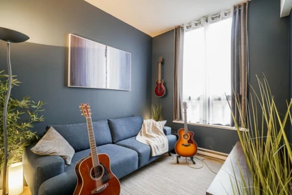 Family Room Photo of 205 531 Beatty Street, Vancouver, BC
