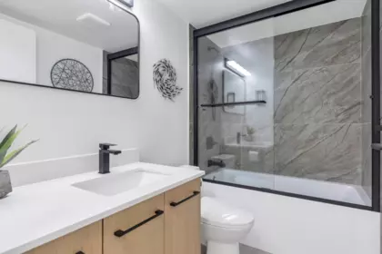 Basement Recreation Room Photo of 1001 2733 Chandlery Place, Vancouver, BC