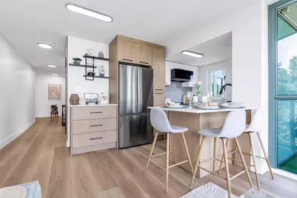 Breakfast Nook Photo of 1001 2733 Chandlery Place, Vancouver, BC
