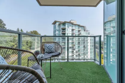 Outdoor Patio Photo of 1001 2733 Chandlery Place, Vancouver, BC