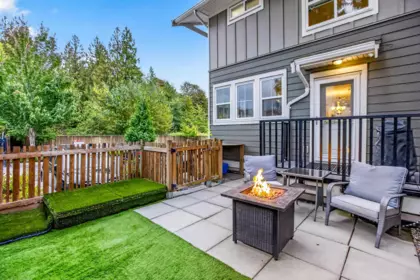 Backyard Photo of 16 9989 240a Street, Maple Ridge, BC