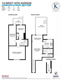 Aerial View of 14 W 14th Avenue, Vancouver, BC
