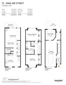 Aerial View of 15 8968 208 Street, Langley, BC