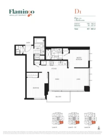 Exterior Rear Photo of 3002 13675 107a Avenue, Surrey, BC